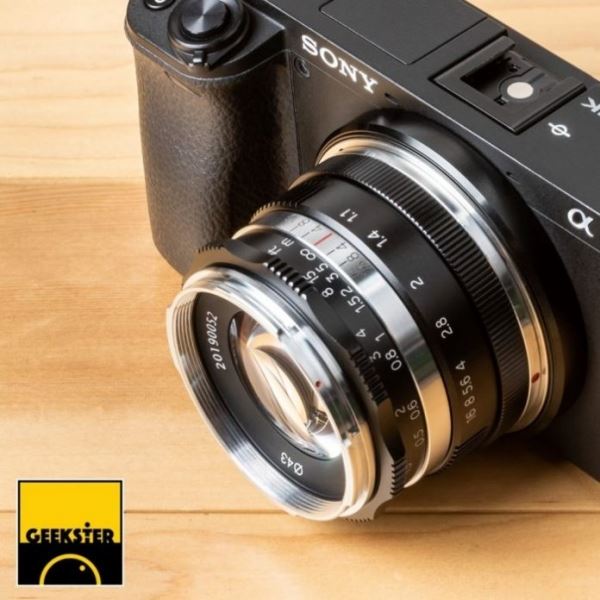 Анонсирован объектив Geekster 35mm f/1.1 для камер Sony E