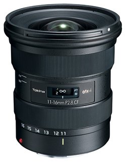 Tokina в скоро анонсируют новый объектив 11-16mm F2.8 для Canon EF