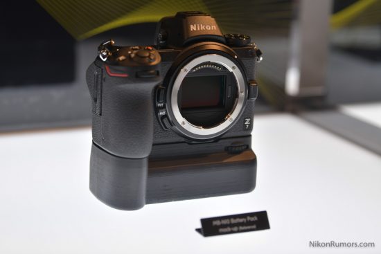 Nikon представит батарейную ручку для Nikon Z6/Z7