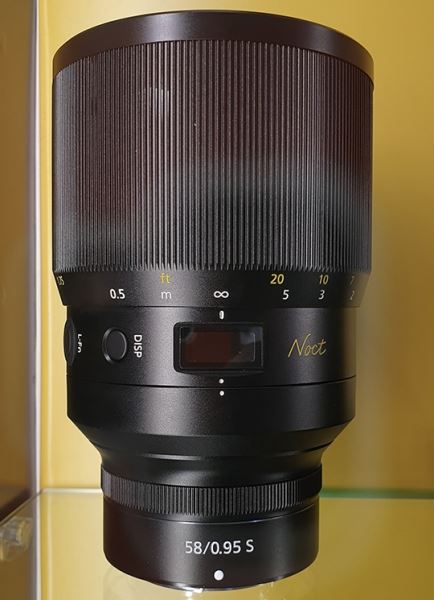 Объектив Nikon Z-Noct-Nikkor 58mm f/0.95 будет стоить 8000$