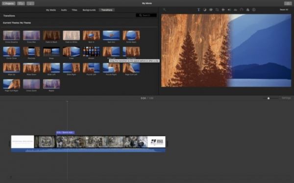 Программа iMovie получила значительное обновление