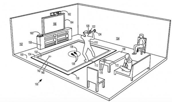 Microsoft запатентовала вибрирующий коврик для VR